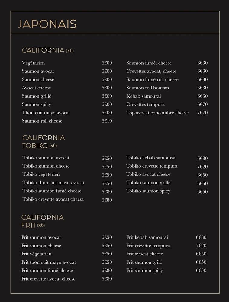 My Thaï - Menu Image 4